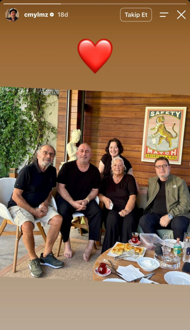 Taburcu olan Cem Yılmaz'dan ilk paylaşım geldi!