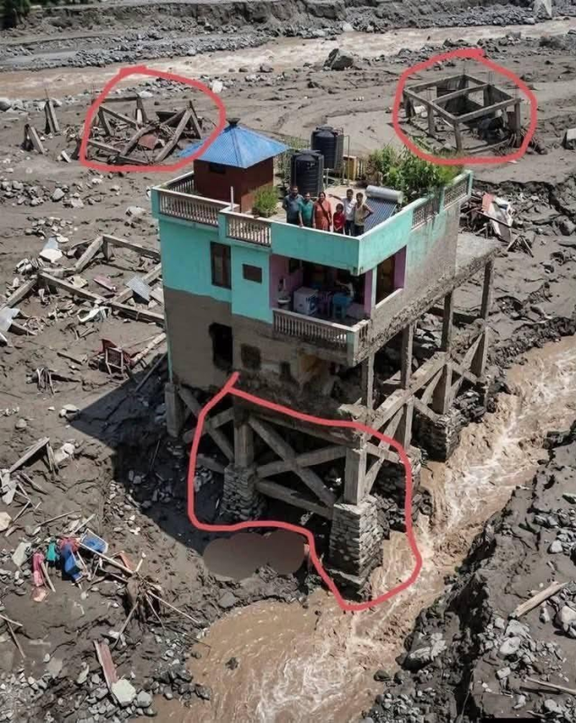 Dünya Nepal’de ayakta kalan yeşil evin sırrını merak ediyordu...