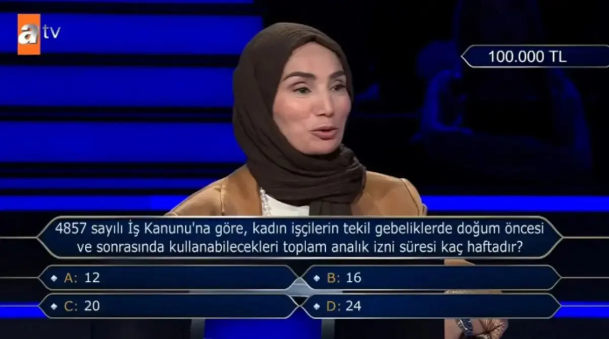 Milyoner’de yarışmacı bilemediği o soruya, Bakan Göktaş'tan yanıt gecikmedi