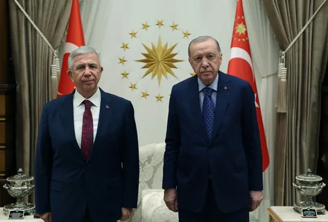 Beştepe'de Erdoğan'la ne konuştu? Mansur Yavaş'tan ilk açıklama geldi!