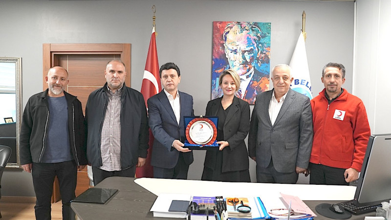 Türk Kızılay Tuzla'dan Sinem Gülenç’e ziyaret