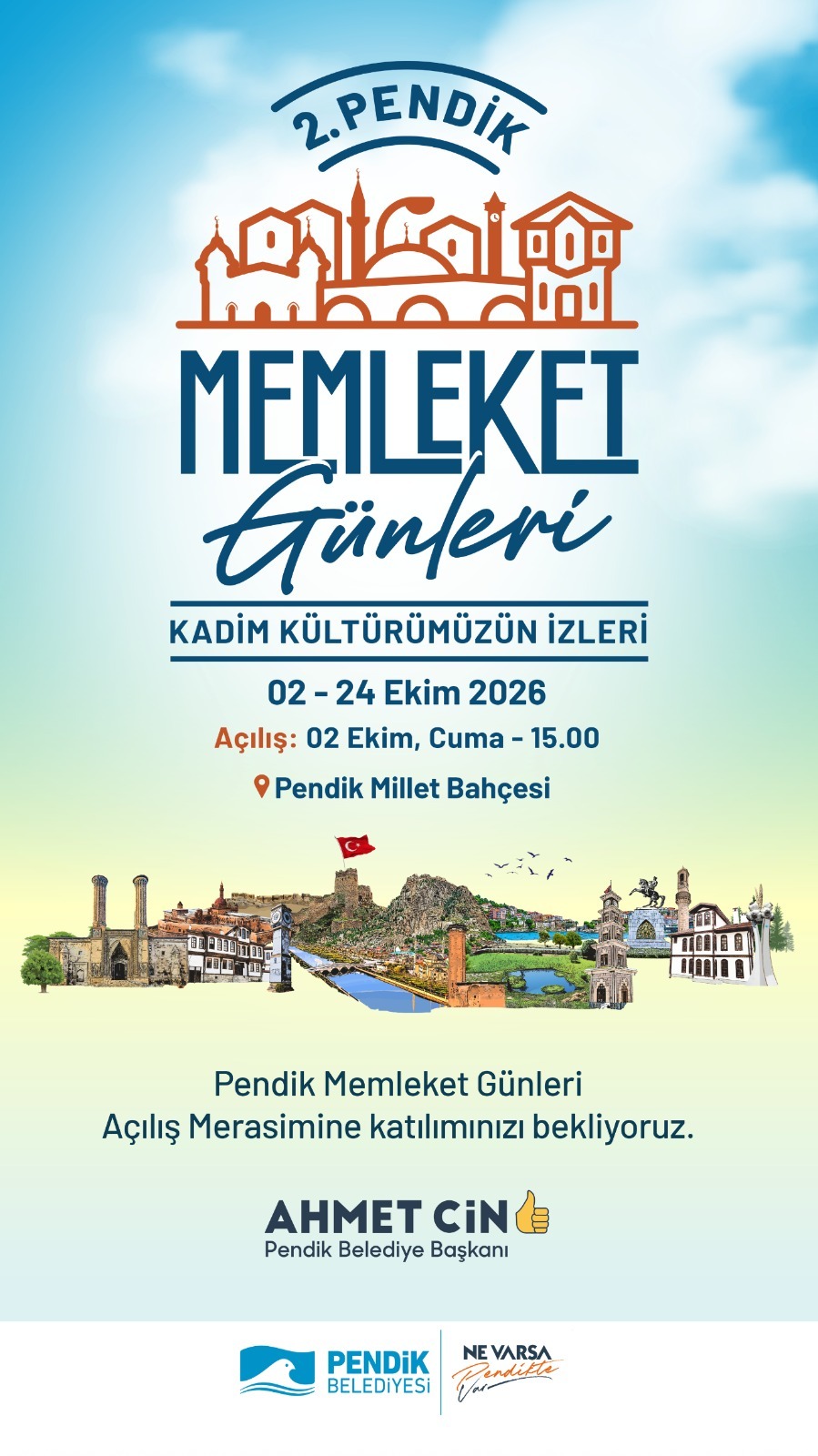 2. Pendik Memleket Günleri Başlıyor