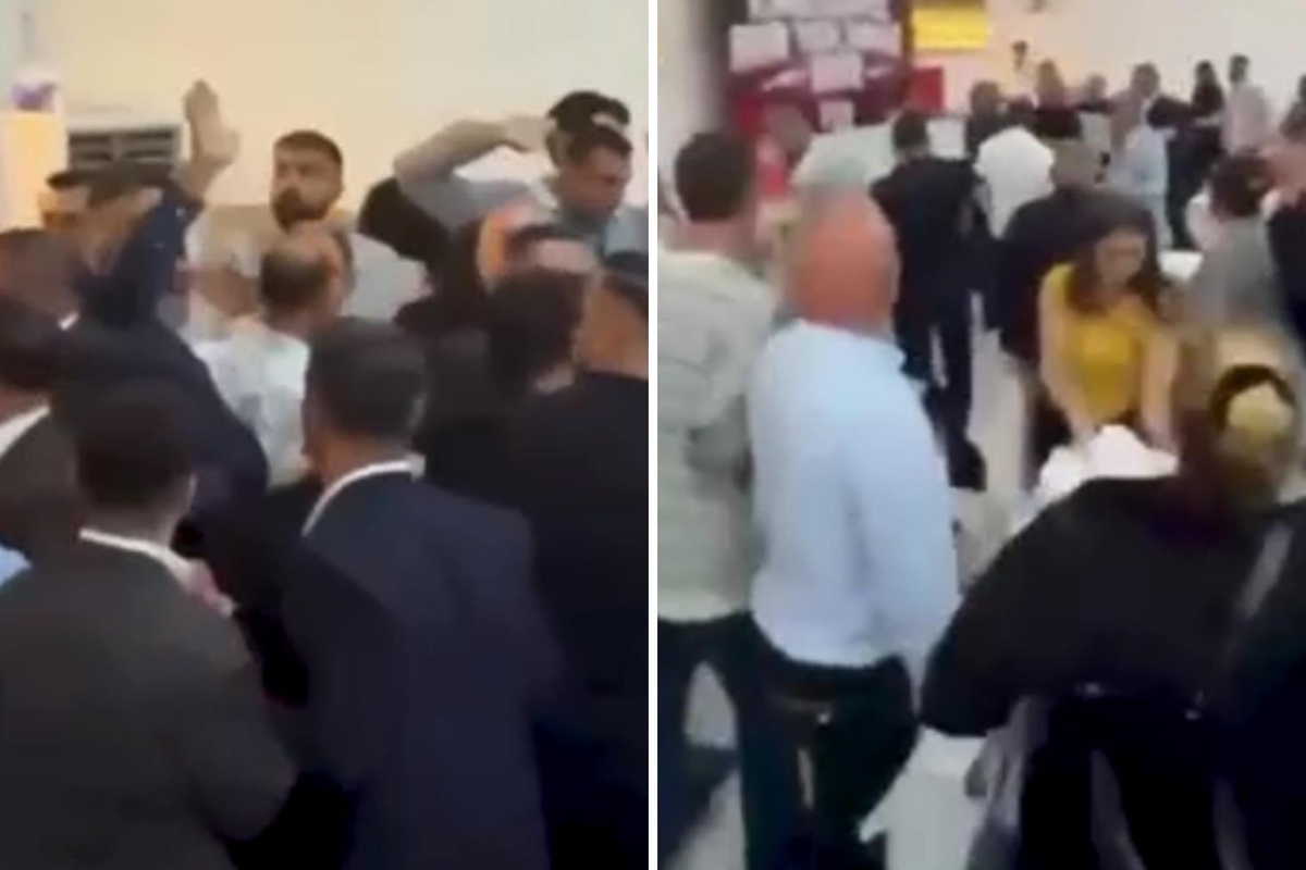 İzmir’de yer yerinden oynadı: YENİ Partililer birbirine girdi yumruklar havada uçuştu!