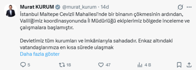 İstanbul'da sabaha doğru bina çöktü: 3 katı yıkılan binada mahsur kalanlar var