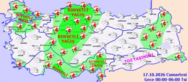 İstanbul için turuncu kodlu uyarı: Bakan Kurum saat vererek duyurdu...