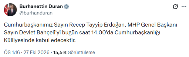 Erdoğan ile Bahçeli neden bir araya geldi? İşte sürpriz görüşmenin detayları...