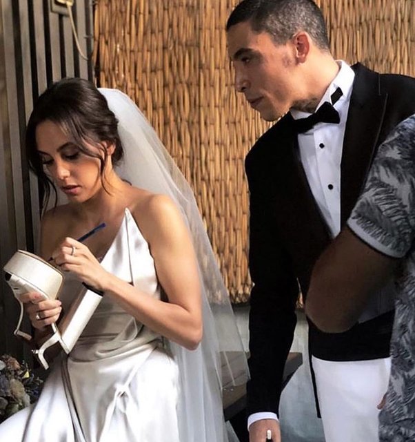 Öykü Karayel Can Bonomo çifti evlendi