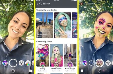 Snapchat'in yeni kolaylığı: Lens Explorer