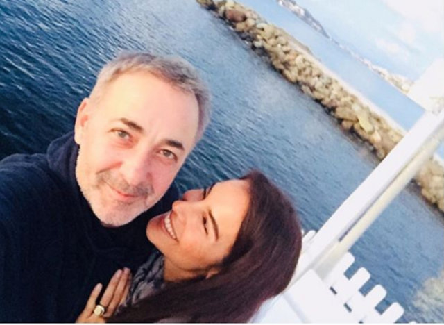 Arzum Onan ve Mehmet Aslantuğ 22'nci yıllarını böyle kutladı