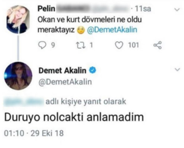 Demet Akalın'dan dövme sorusuna tepki!