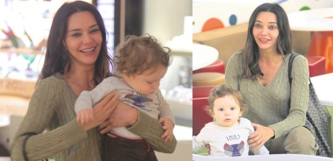 Hande Ataizi ve oğlu bitlendi!