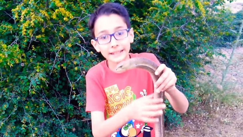 Hayvan videoları çeken çocuk helal olsun dedirtti! İşte Mehmet Kanur youtube videosu