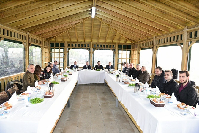 10 Ocak Çalışan Gazeteciler Günü'nde Gazeteciler Pendik'teki dev tesisi gezdi!