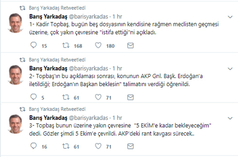 Son dakika: İBB Başkanı Kadir Topbaş istifa mı etti?