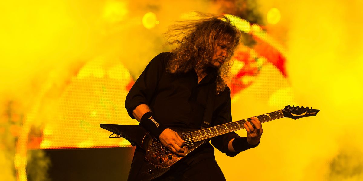 Efsane müzik grubu Megadeth solisti Dave Mustaine gırtlak kanseri oldu!