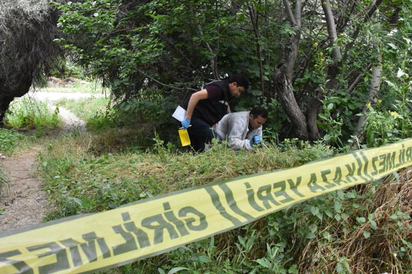 Konya'da bir kadın ağaçlık alana gidip kendini benzinle yaktı