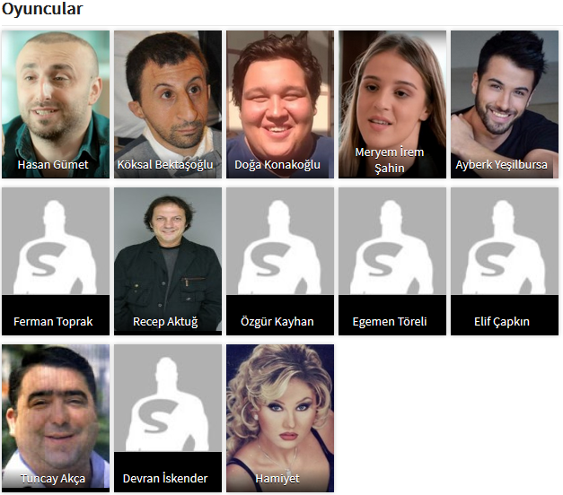 3 Vakte Kadar oyuncuları