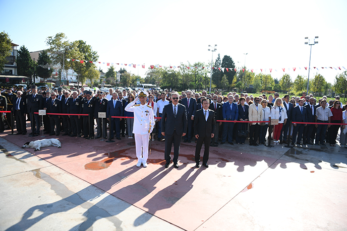 Tuzla’da 30 Ağustos Zafer Bayramı 97. yılı kutlama töreni düzenlendi