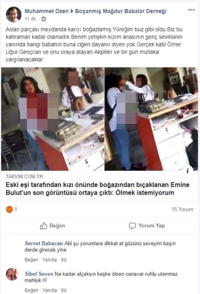Emine Bulut'un katiline 'aslan parçası' diyen Başkana soruşturma!