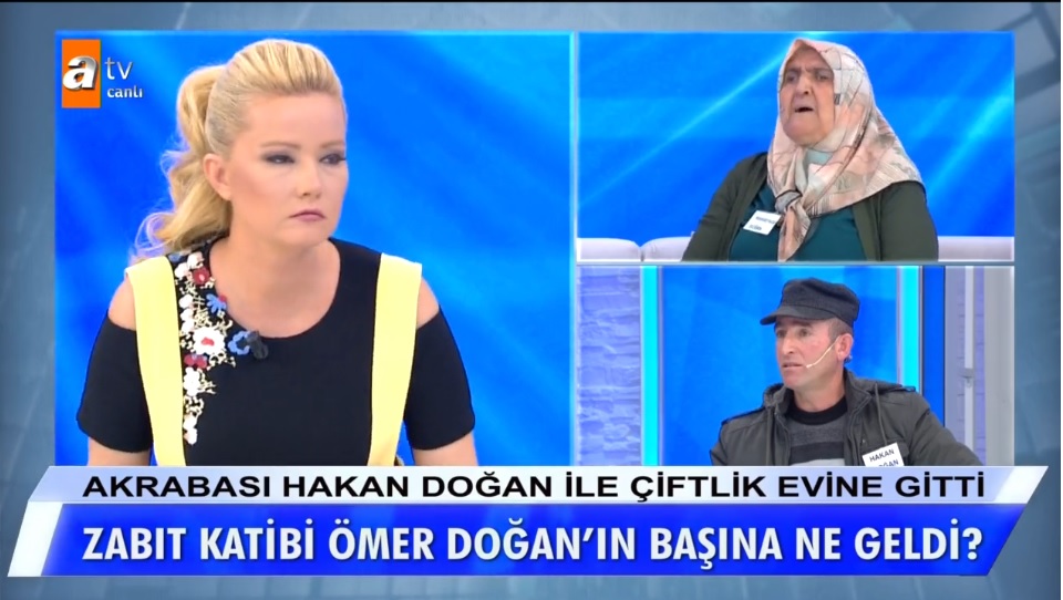 Zabıt katibi Ömer Doğan, Müge Anlı'nın programında aranıyor