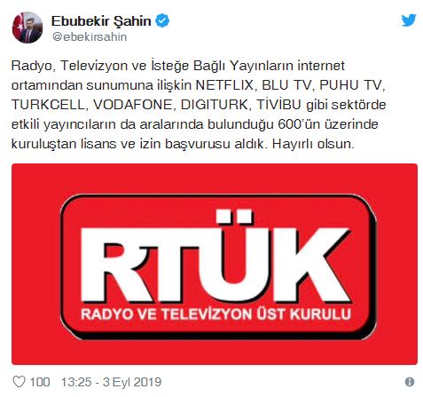 RTÜK Başkanı’ndan Netflix açıklaması