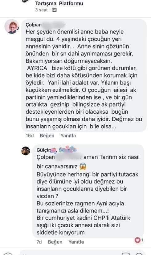 Peldanur'un ölümü için kan donduran sözler