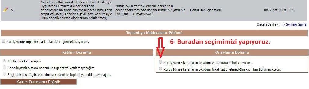 E müfredat zümre oluşturma Resimli anlatım - E-müfredat mebbis girişi