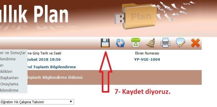 E müfredat zümre oluşturma Resimli anlatım - E-müfredat mebbis girişi