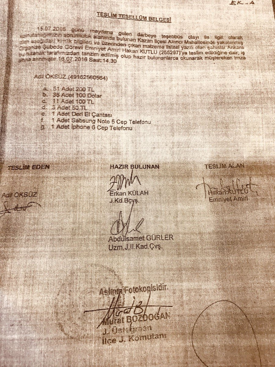 Adil Öksüz'ün Yakalandığında Üstünden Bir Servet Çıktı