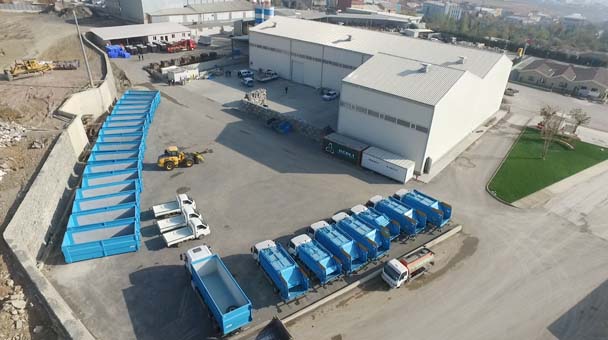 Türkiye'nin ilk büyük atık ünitesi Pendik'te 