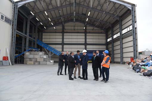 Türkiye'nin ilk büyük atık ünitesi Pendik'te 