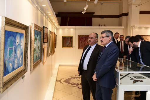 Belediye Başkanları “sessizliğin Dili Sergisi”ni Gezdi