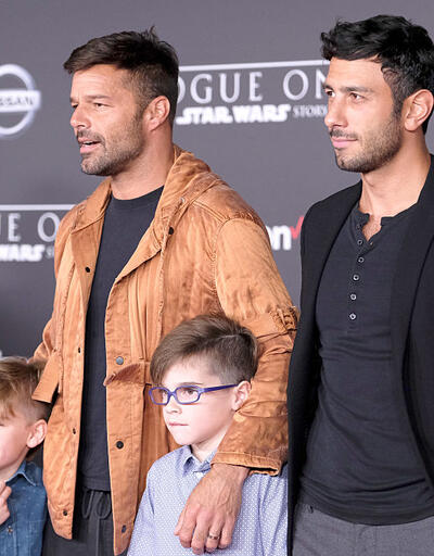 Eşcinsel olduğunu açıklayan Ricky Martin kızının yüzünü ilk kez paylaştı