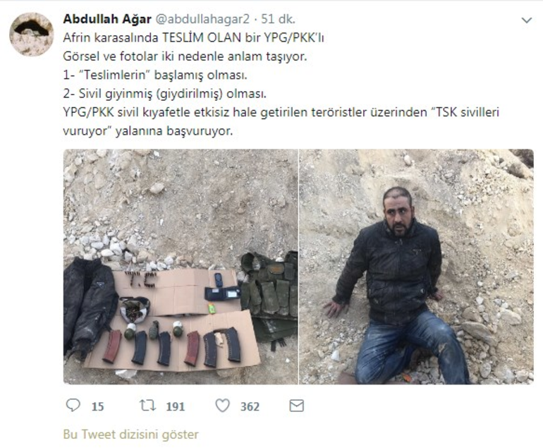 Teröristin Fotoğrafında Dikkat Çeken Detay | Abdullah Ağar Yayınladı