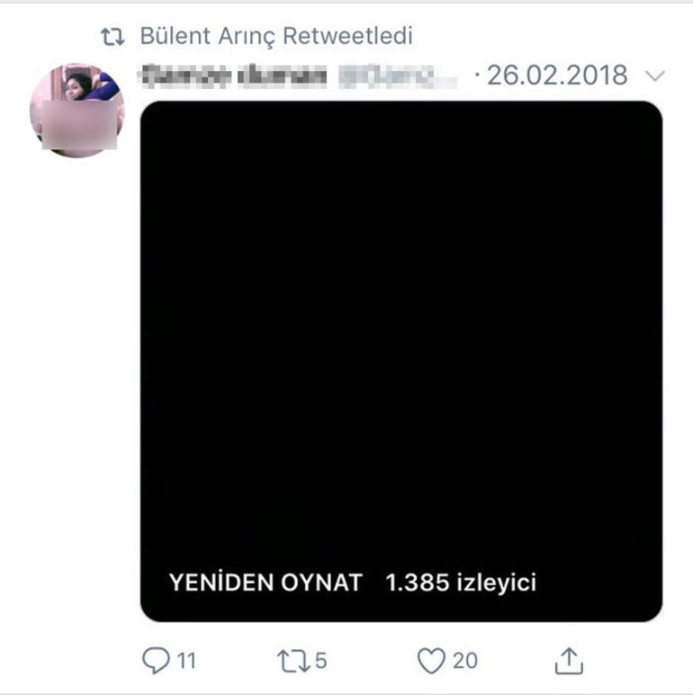 Bülent Arınç'tan +18'lik Paylaşım Açıklaması