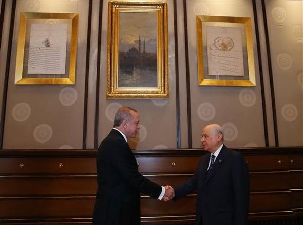 Erdoğan ve Bahçeli'nin Erken Seçim Zirvesi Başladı