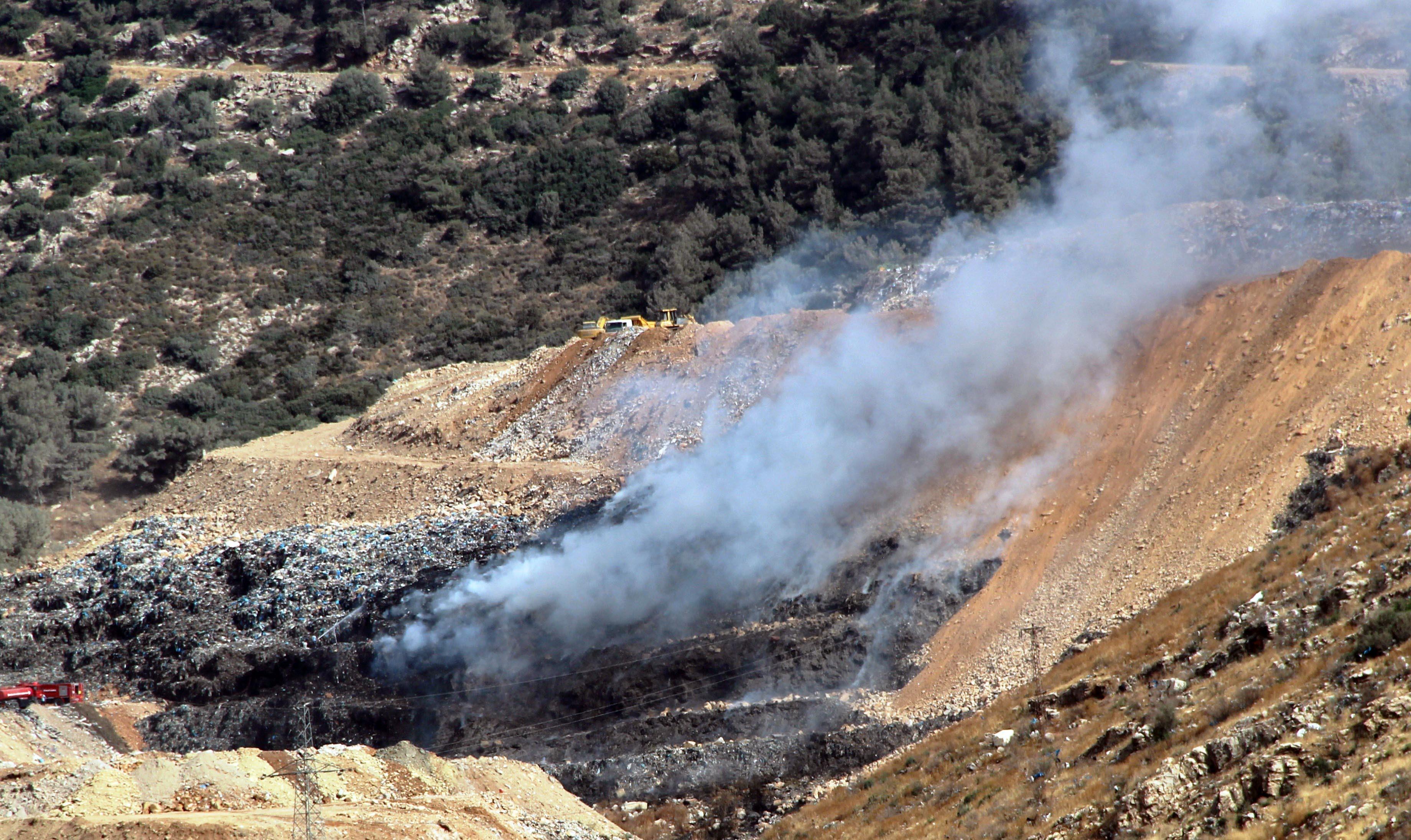 Çöplükte başlayan yangın Bodrum'a zehir saldı