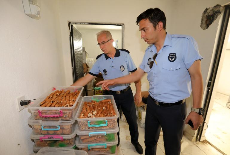 Apartman garajından çıkan mide bulandırıcı görüntü!