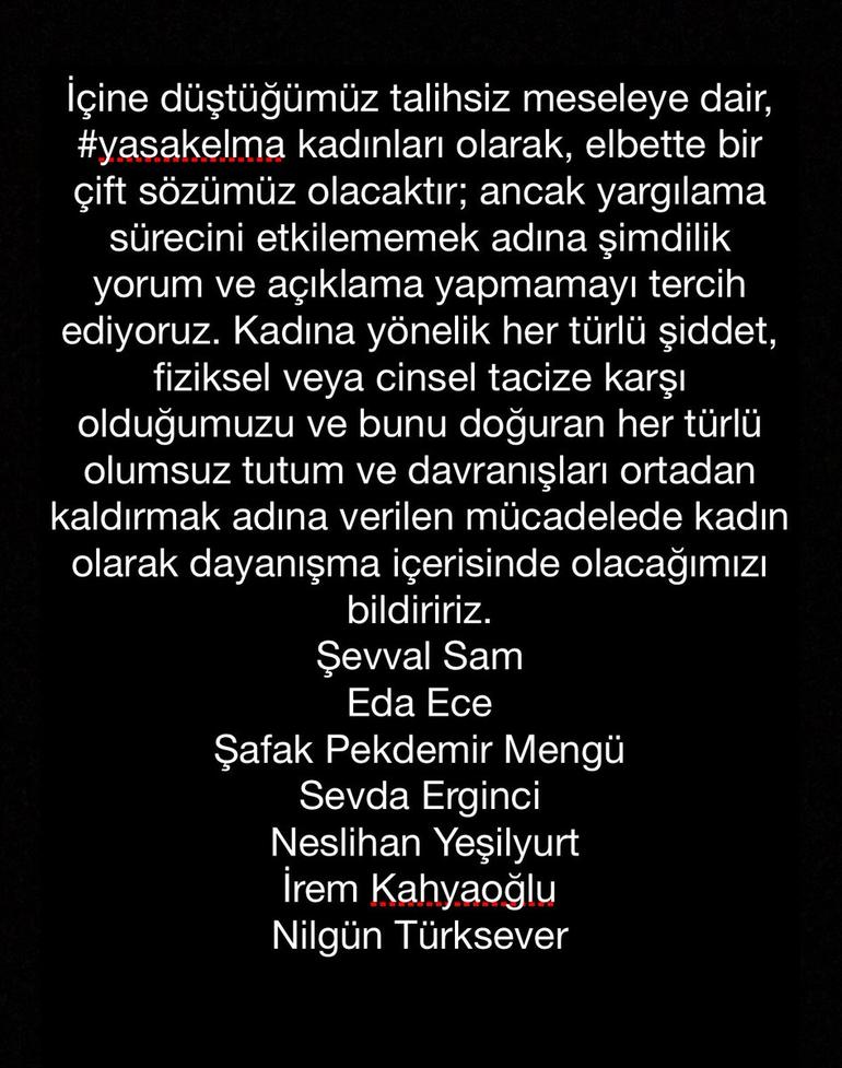 Talat Bulut hkkındaki taciz iddialarına kadın oyunculardan mesaj