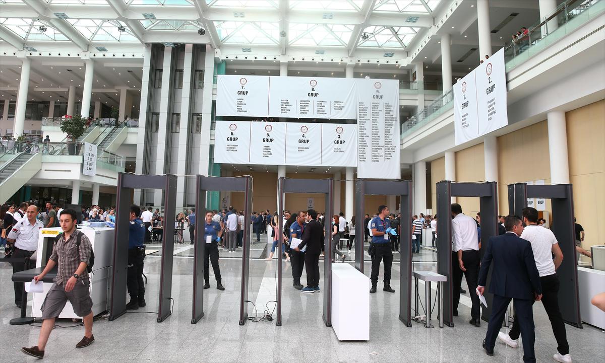 Yurt dışında oy sayımına başlandı!