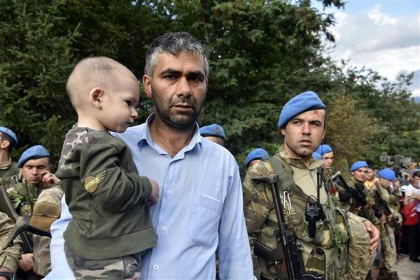 Karadeniz’de PKK’yı bozguna uğratan kahramanlar böyle karşılandı