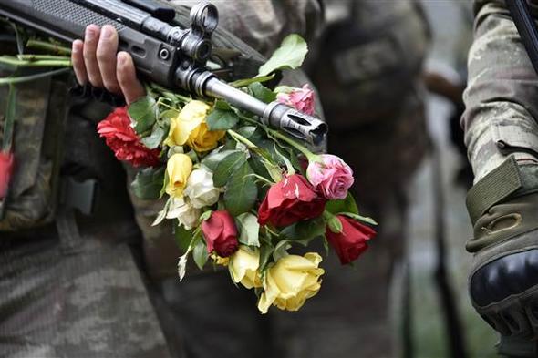 Karadeniz’de PKK’yı bozguna uğratan kahramanlar böyle karşılandı