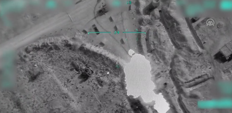 TSL ve MİT'in Sincar operasyonu görüntüleri! Terörist böyle vuruldu