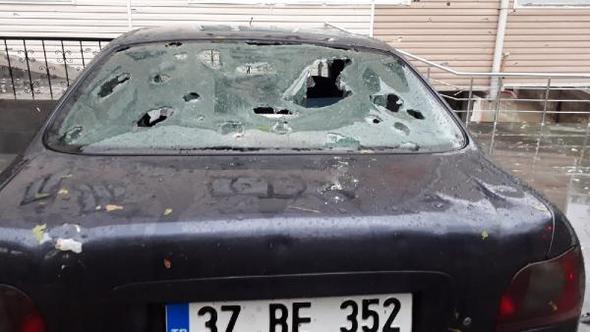 Kastamonu'yu dolu yağışı vurdu!