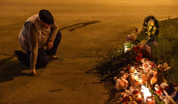 Kırım'da okulda yaşanan dehşet katliamdan sonra 3 gün yas ilan edildi