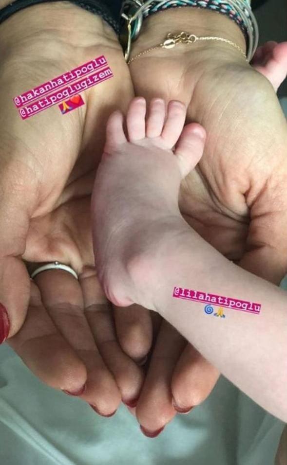 Gizem-Hakan Hatipoğlu çifti, kızları Lila'ya instagram hesabı açtı