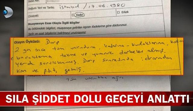 Ahmet Kural'dan şikayet eden Sıla'nın savcıya verdiği ifade ortaya çıktı