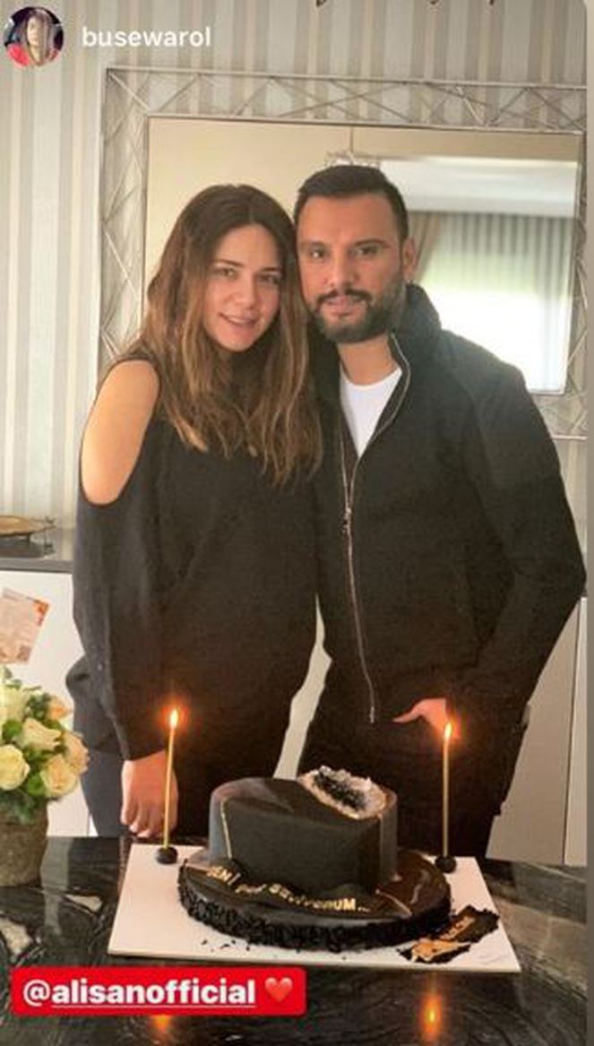 Alişan ve Busa Varol'dan 1.yıl kutlaması