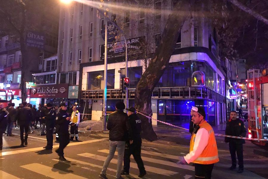 Ankara'da iş yerinde patlama: 6 yaralı