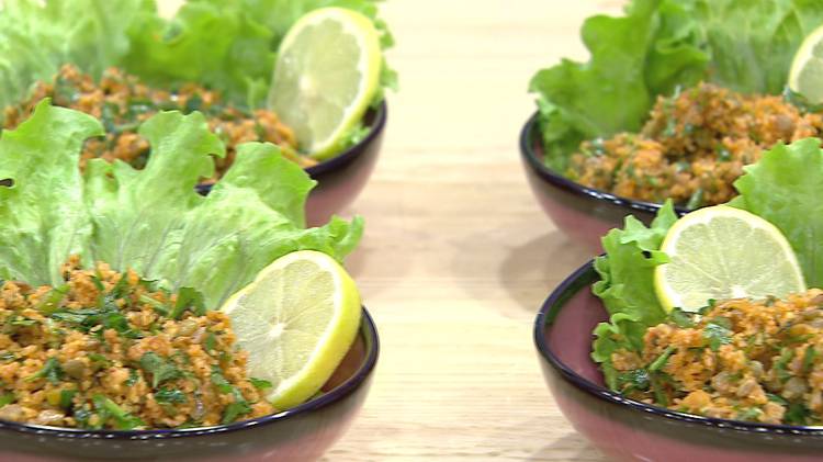 Yeşil Mercimekli Kısır nasıl yapılır? Yeşil Mercimekli Kısır tarifi 